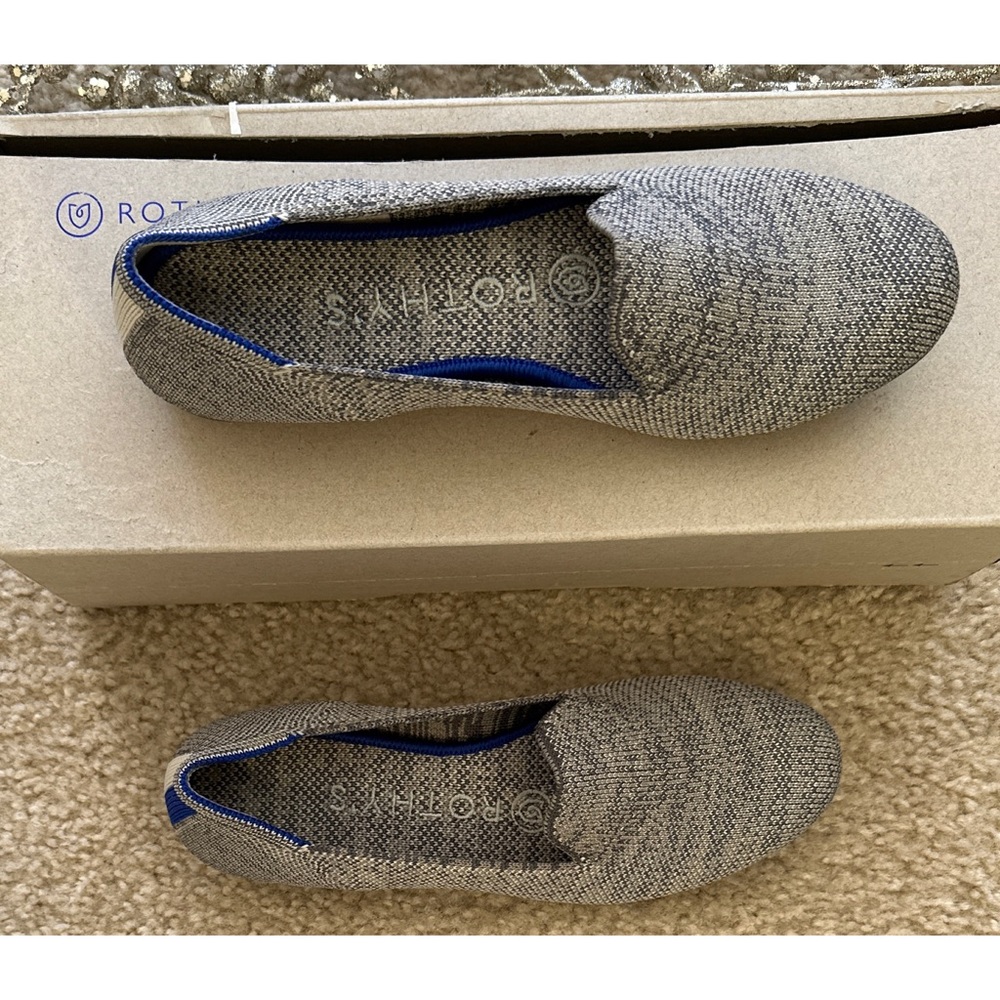 Rothy’s Taupe Heather Loafers